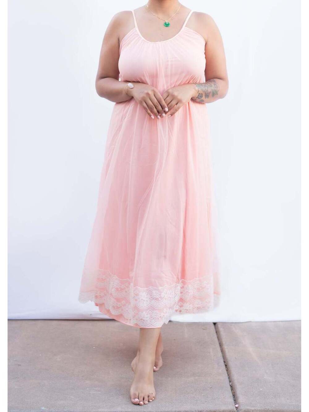 Pink In Time 2 Piece Nightgown